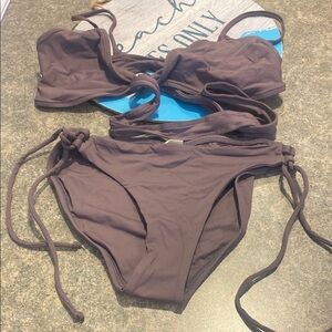 L*Space Purple Bikini Size Small